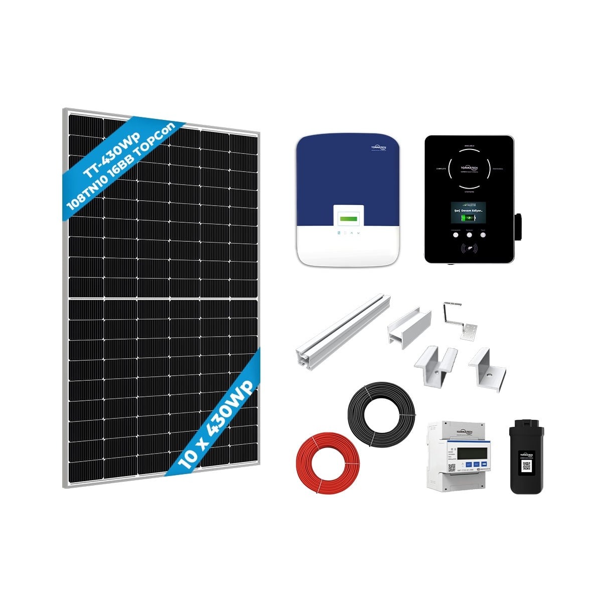 Üç Faz 5kWe On Grid Small Paket